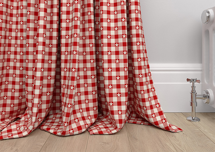 Whaley Great, Gingham Star Regatta - Made to Measure Curtains - Image 6